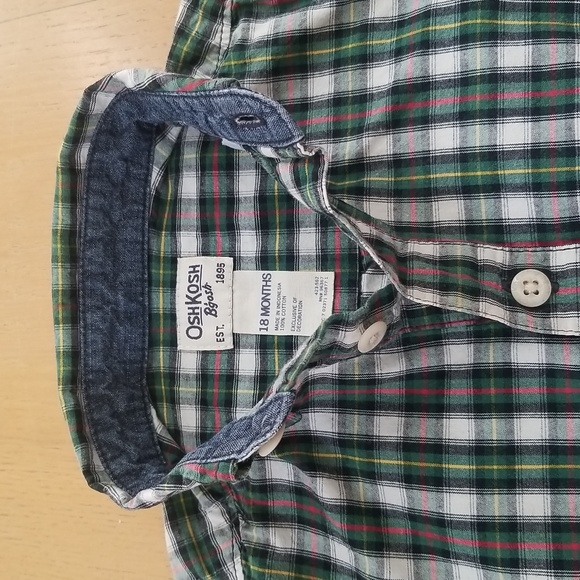 18 Month Baby Gap Oshkosh B'Gosh Carter's Collared Button Down Bundle - Picture 7 of 15
